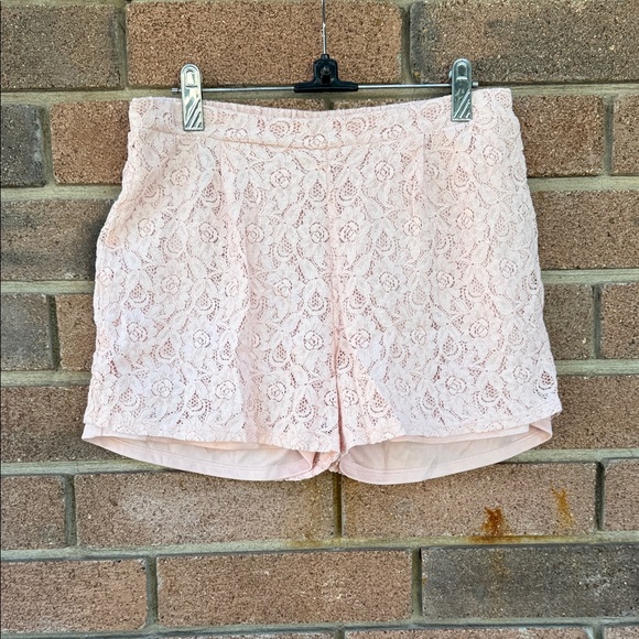 Monteau Other - Monteau Blush Lace Kids Shorts Size XL